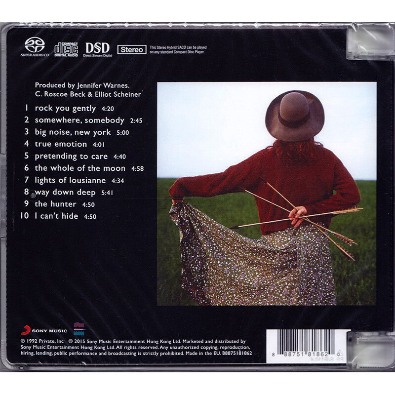 正版珍妮弗华恩jenniferwarnesthehunter猎人sacd音乐cd