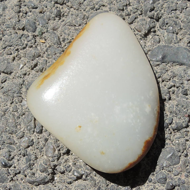 上下天地皮挂件雪花白玉牌子籽料吊坠f 方言和田玉特惠仅仅26800元