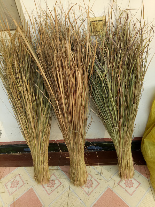 原生态天然茅草 真草 木屋茅草 天然茅草编制片 茅草瓦1米*1米