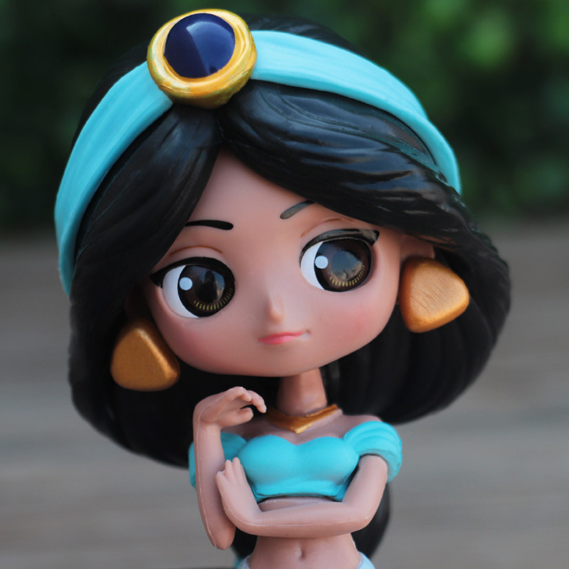 posket迪士尼茉莉公主阿拉丁神灯公仔手办摆件蛋糕潮玩盲盒