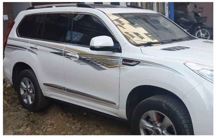 适用于长城哈弗h9车身彩条汽车个性创意腰线汽车装饰贴