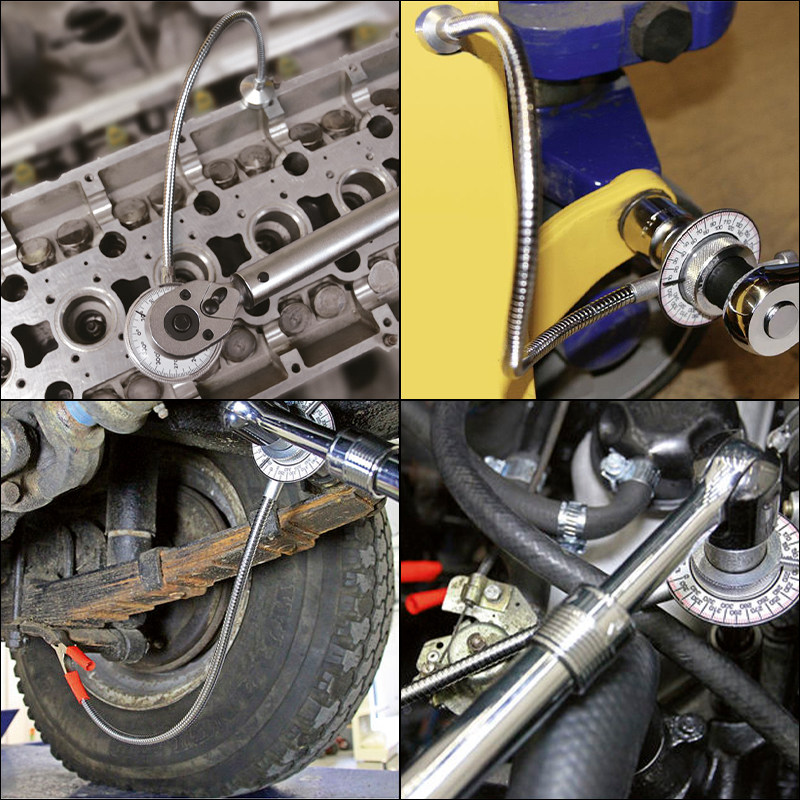 扭力带磁夹持扳手角度力矩转角指针式扭力扳手