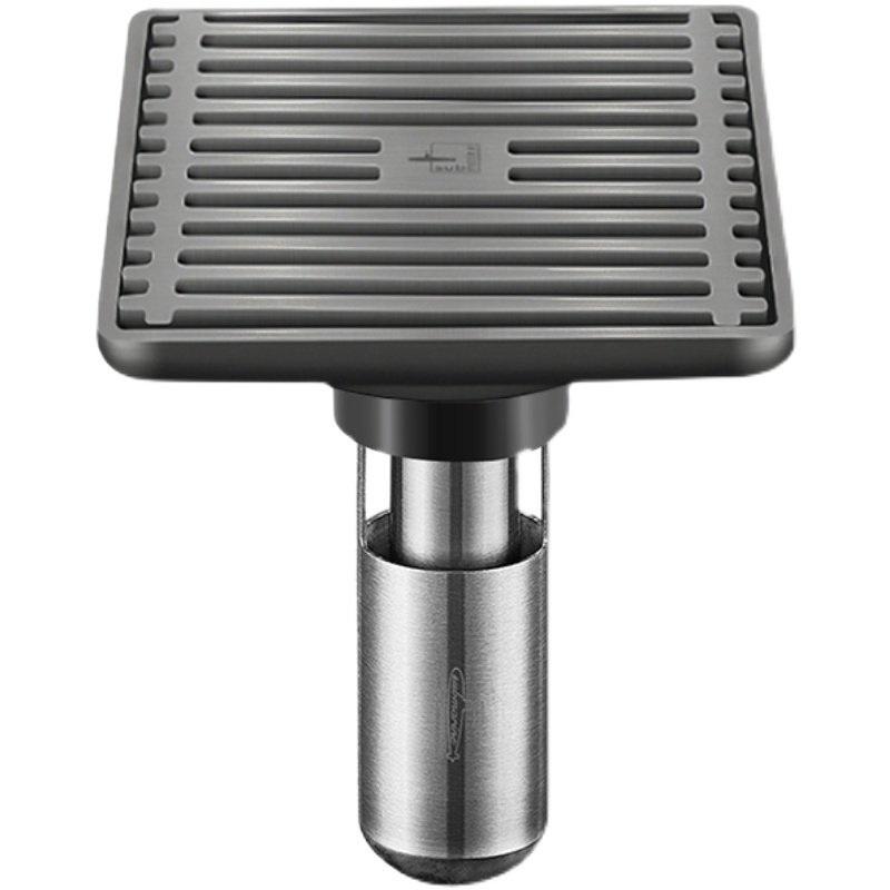 潜水艇灰色不锈钢地漏洗衣机两用深水淋浴房防臭卫生间地漏