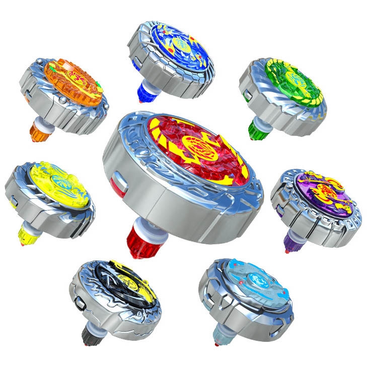 正版灵动魔幻陀螺2代玩具儿童战斗王全套装陀螺