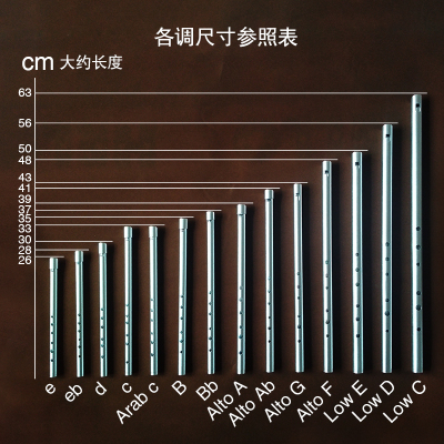 竹笛制作尺寸及图纸图片