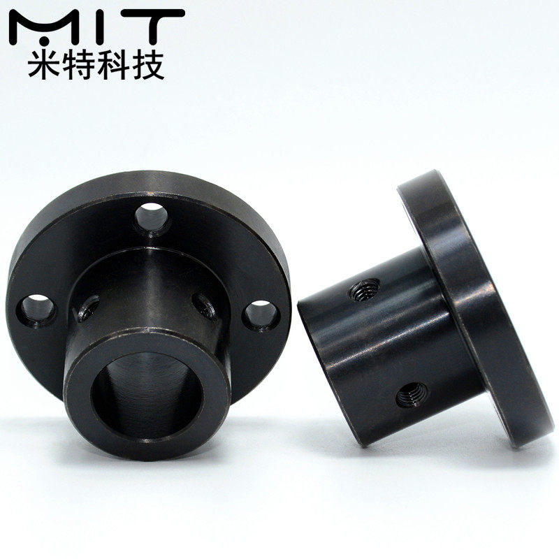 sthrb光轴固定撑架支撑螺孔通孔支座法兰轴承轴承座