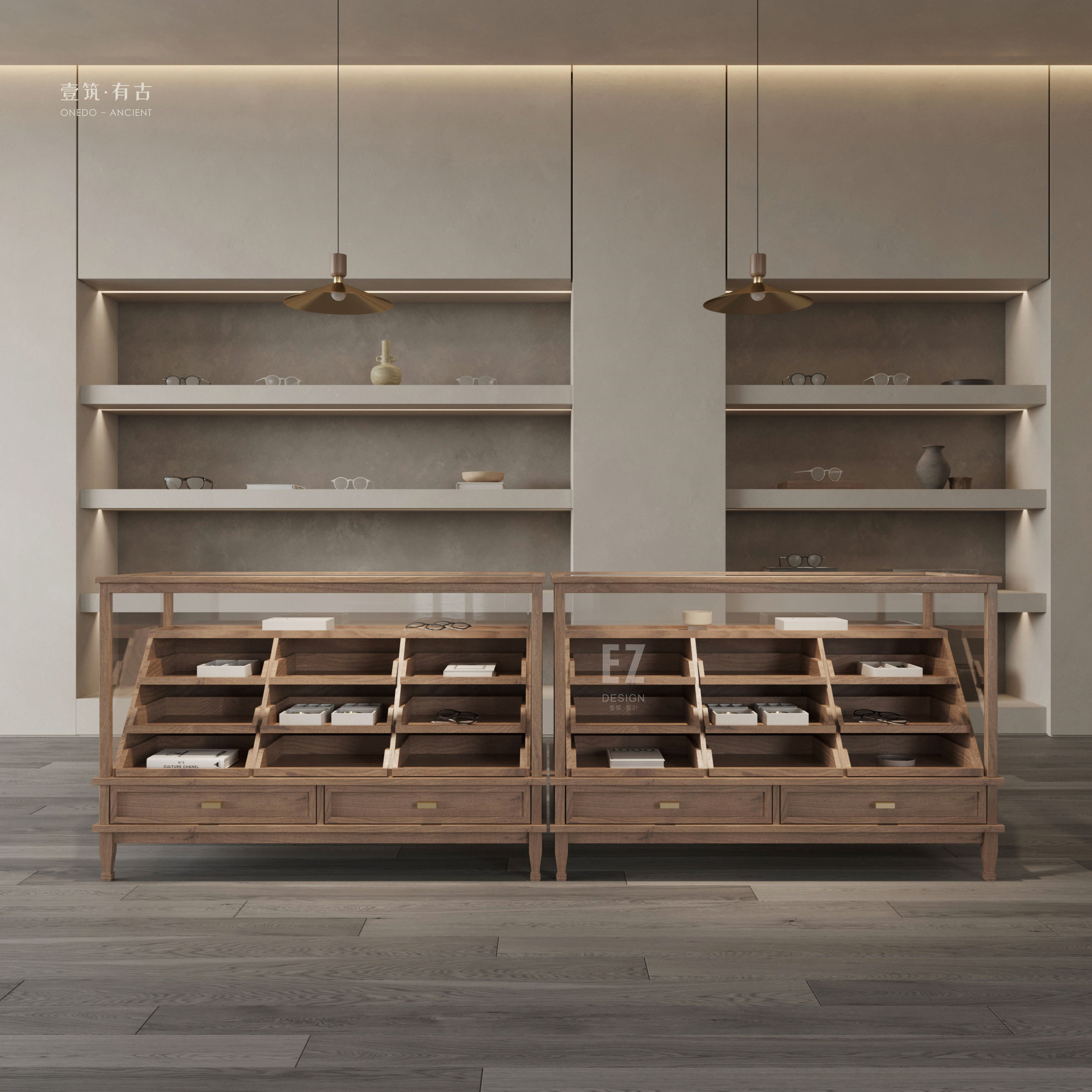 展览馆橱窗样品玻璃台桌展示柜博物馆展厅古董珠宝首饰中岛