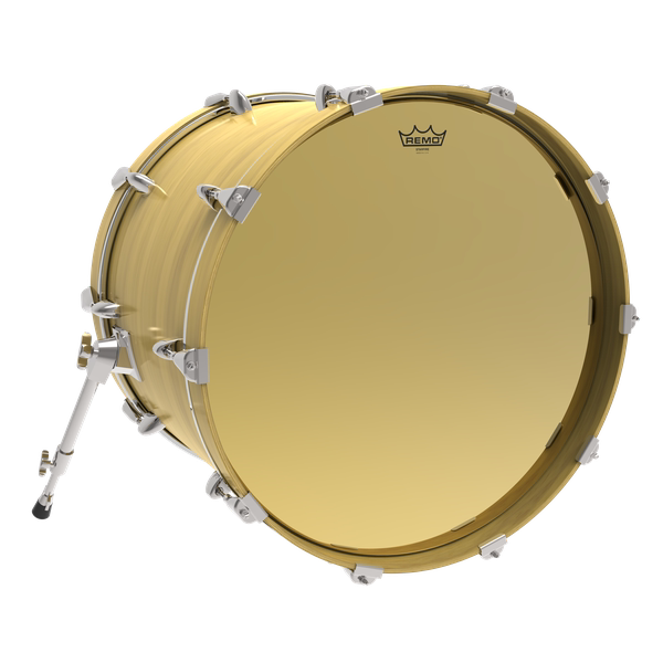 鼓皮瑞盟remo美产gd镜面金色亮面架子鼓爵士鼓架子鼓