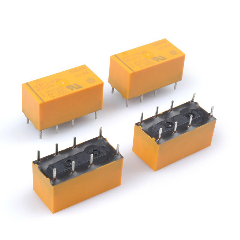 松下继电器ds2ysdc5vdc12vdc24v两开两1a8脚原装正品电源