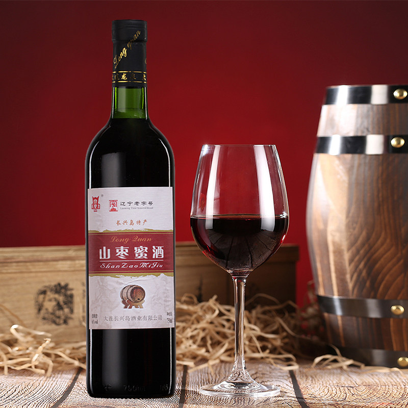 龙泉果酒女士低度甜酒野生山枣水果酒低度酒枣子酒非葡萄酒2瓶装