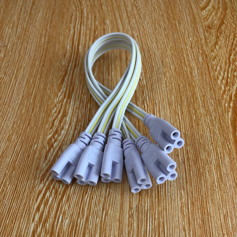 连接线灯管ledt5t8一体化转角电源线t8转接头led灯管