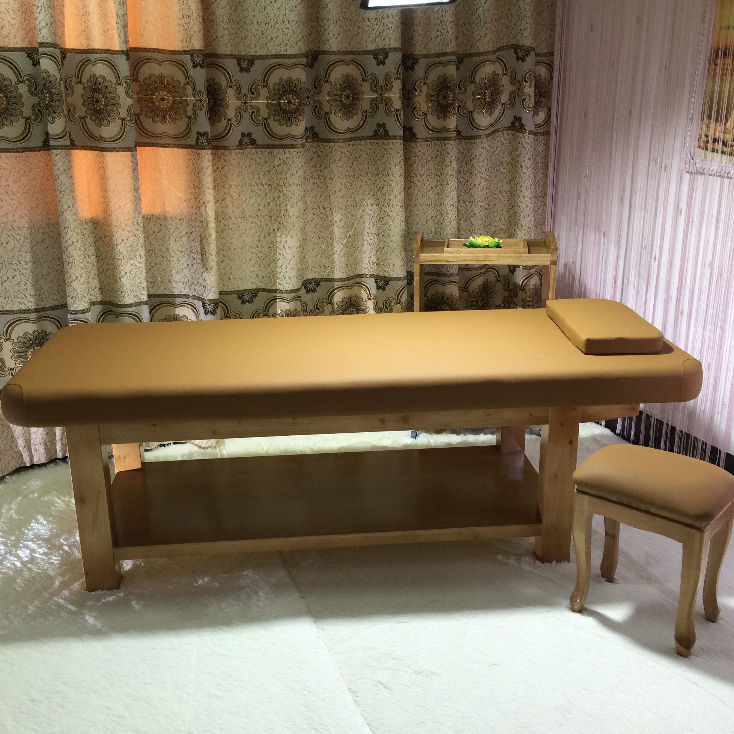 实木整体按摩美容推拿美体护理拉伸床拍打压美容