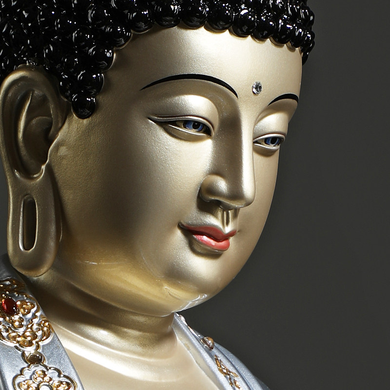 圣丰造像纯铜释迦牟尼铜像家居供奉全堂寺庙神像摆件