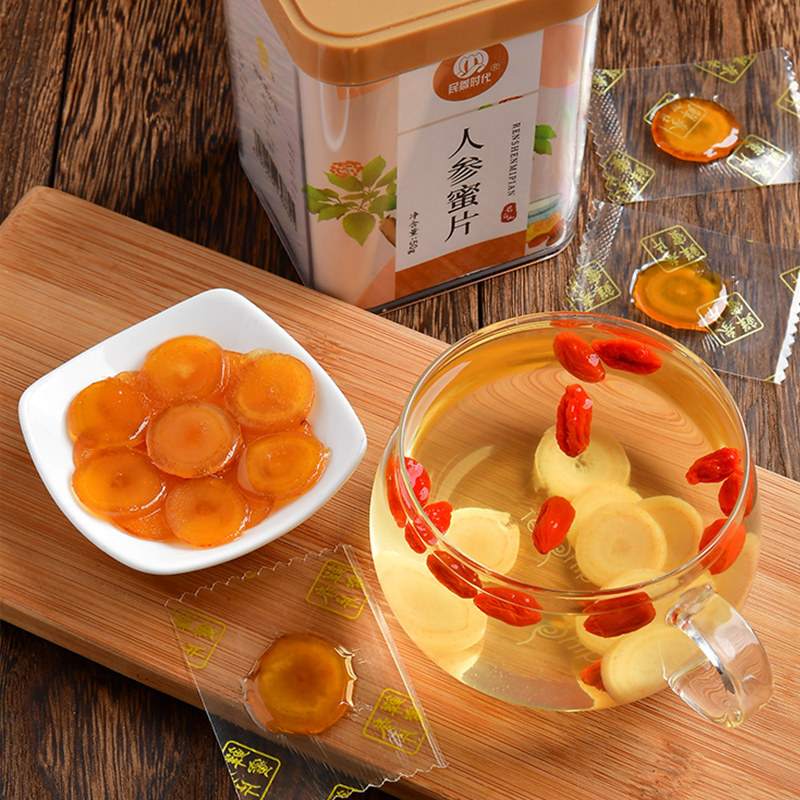 民参时代新鲜新鲜人人参蜜片养生零食长白山参蜂人参