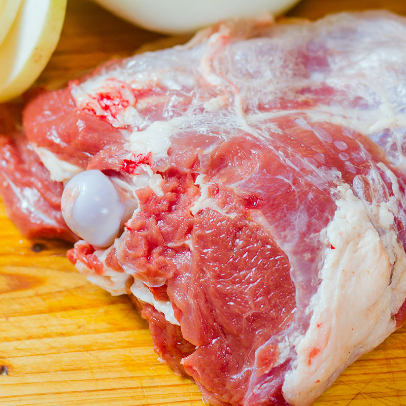 新疆尉犁县羊肉罗布塔河羔羊新鲜生肉肉羊羊腿生羊肉