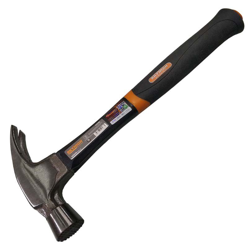 澳新新技术奥新新款铁锤钉锤榔头木工锤子高碳钢羊角锤