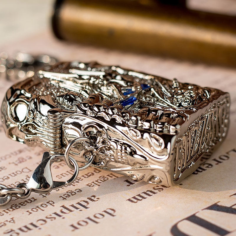 美国原装正品zippo打火机 巫妖王之怒正版 zppo暴雪限量版男士