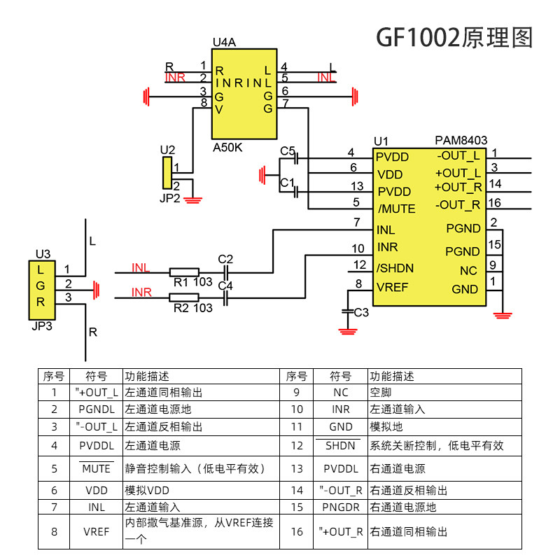 功放迷你5v数字模块diyusb供电pam8403音频模块