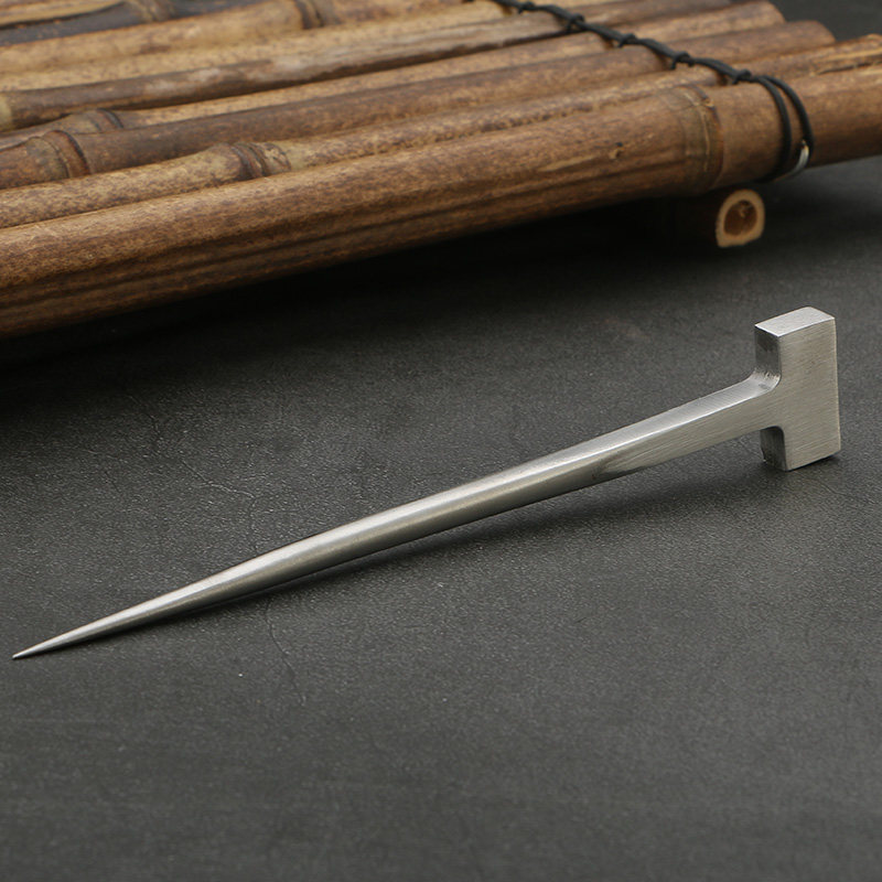 不锈钢t形鳗鱼钉进口304厨房杀鳗鱼钉子日式和风料理钉厨房鳗鱼针