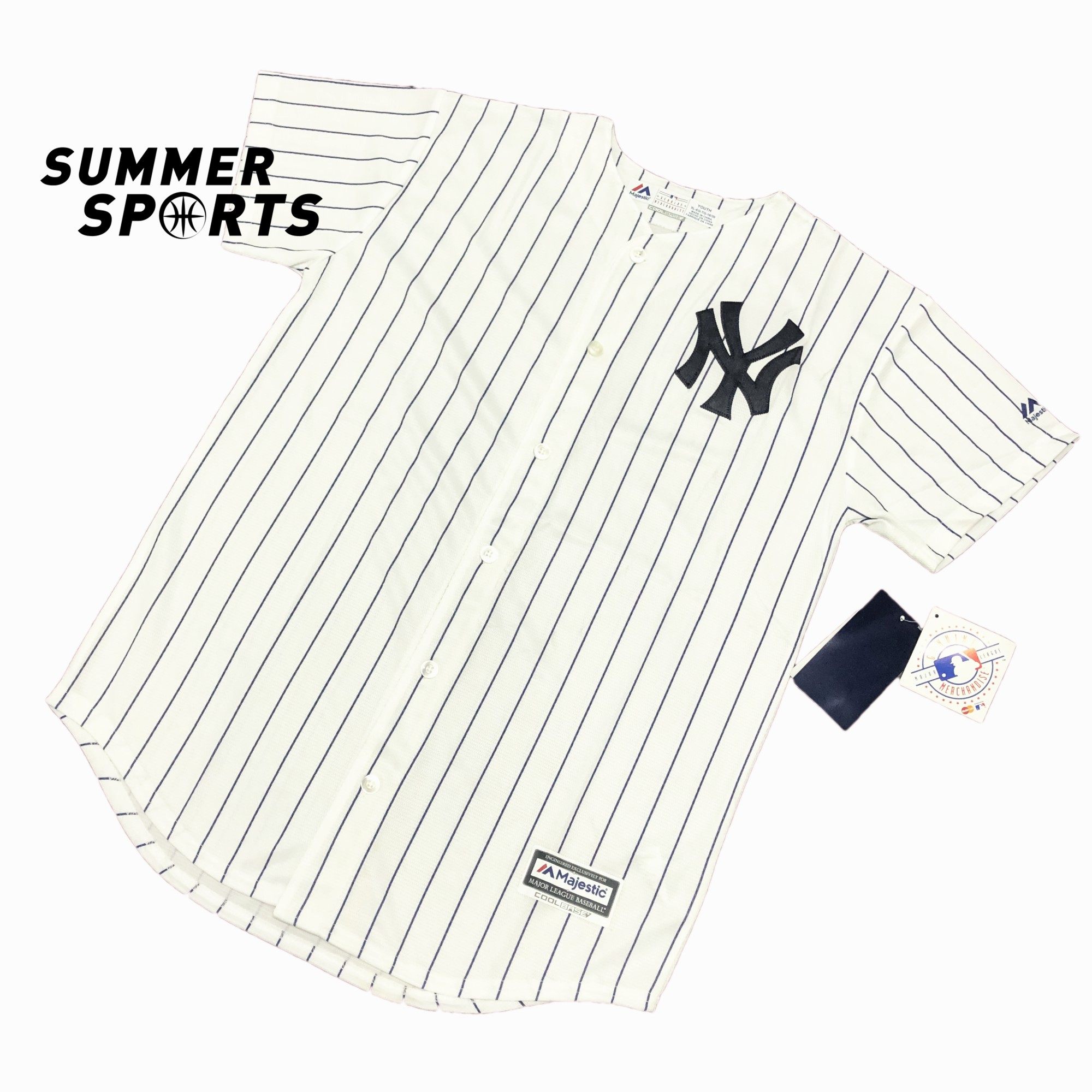 棒球mlb纽约扬基yankees青年年版儿童情侣亲子棒球服