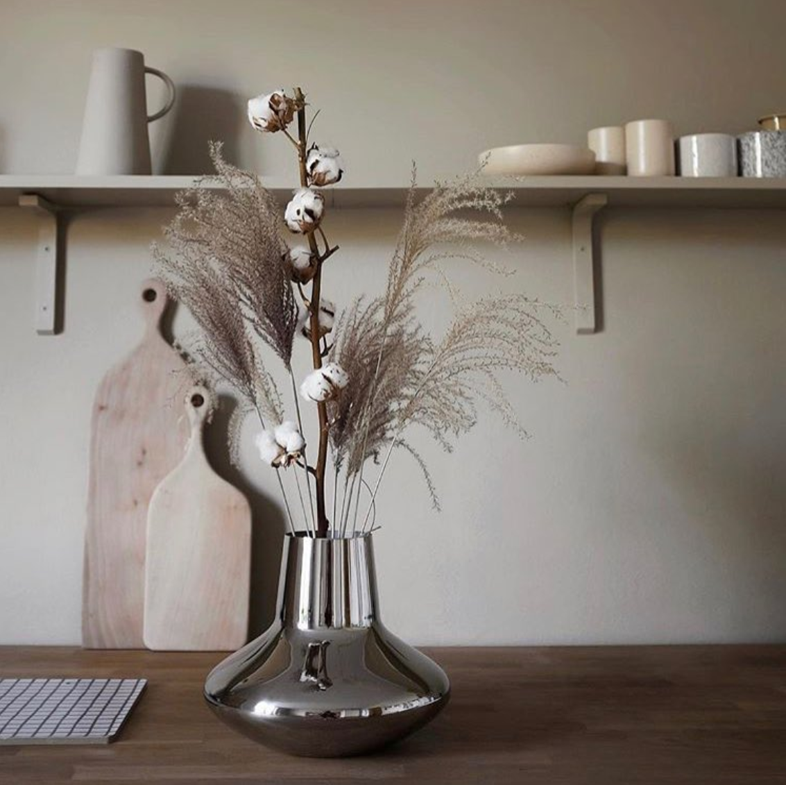 cube丹麦georgjensenkoppel乔治杰森hk不锈钢插花花瓶