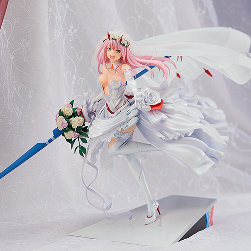 bilibili预定gscdarlinginthefranxx02国家队婚纱手办特典手办