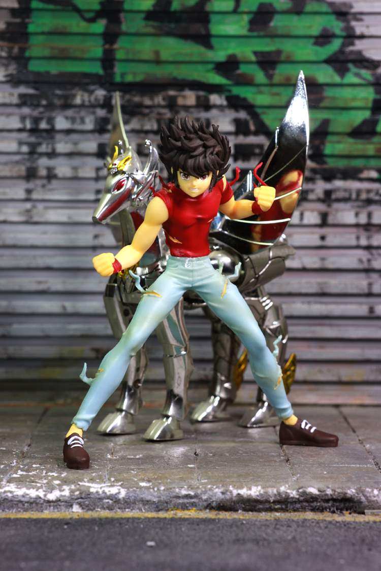 万代圣斗士眼镜厂星矢天马座便服圣衣神话ex景品潮玩盲盒