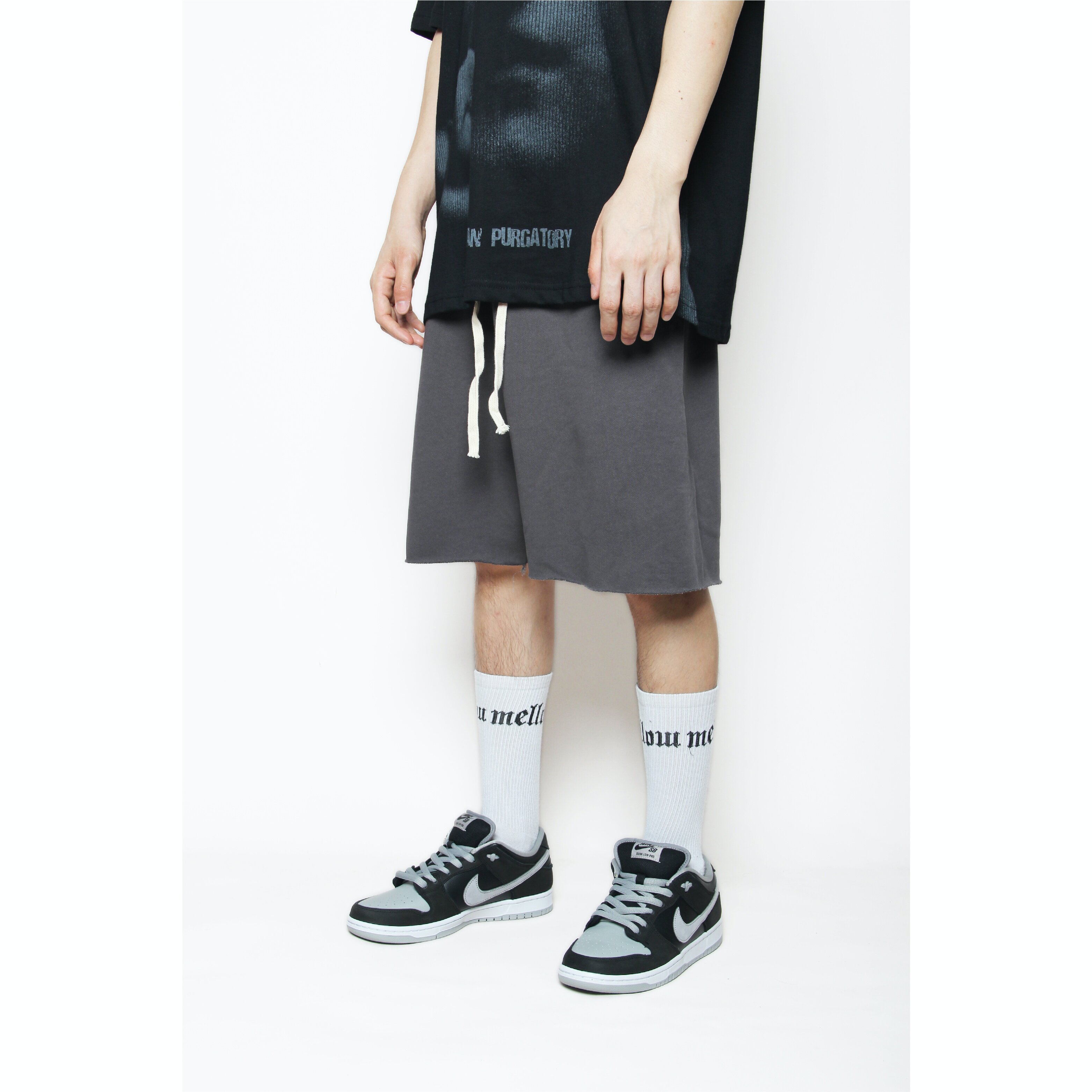 潮牌宽松五分夏季男女短裤运动嘻哈休闲裤