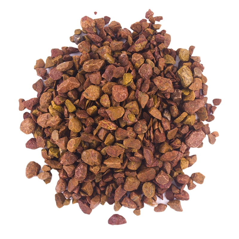 颗粒泗滨红砭石天然砭石碎石净化水质热敷包枕头按摩穴位棒