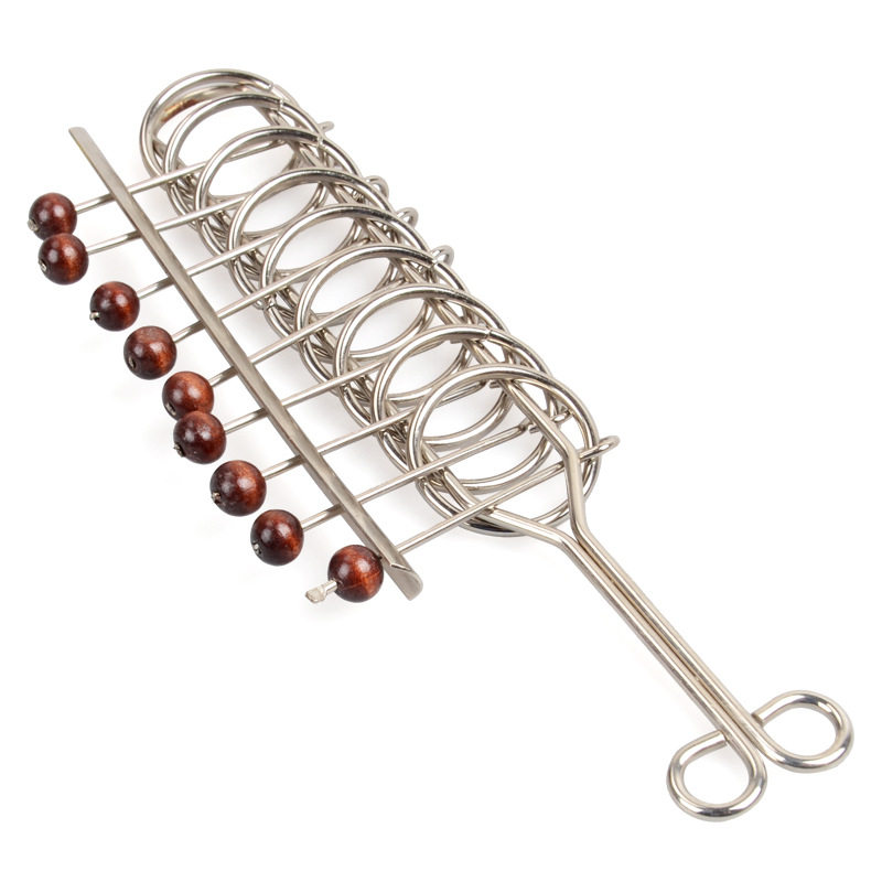 大号经典九连环套装解锁解扣解套小学生早教益智解锁