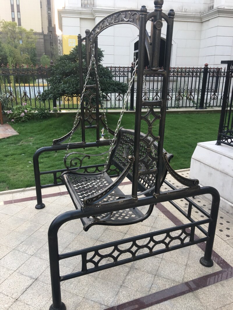 秋千欧米庭院户外摇椅阳台成人家用户外秋千