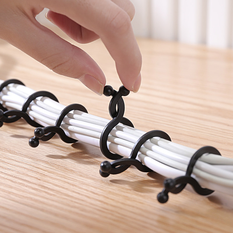 电线理线数据线收纳网线整理神器耳机绑线带电理线器