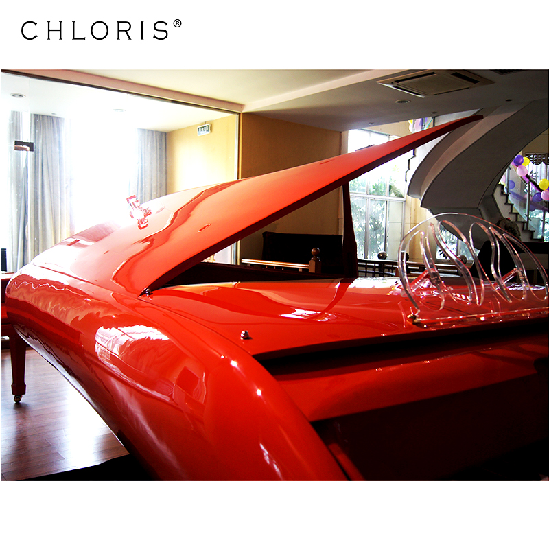 chloris克洛里斯定制法拉利汽车三角钢琴进口高配钢琴