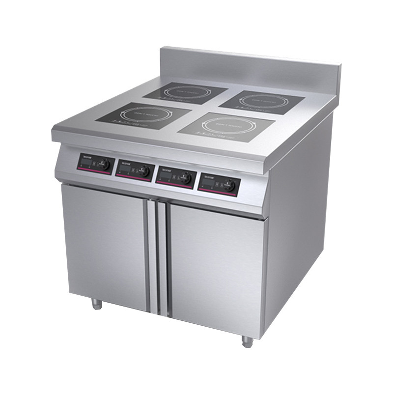 乐创饭店5000w3500w商用电磁炉四眼平面凹面大功率商用电磁炉