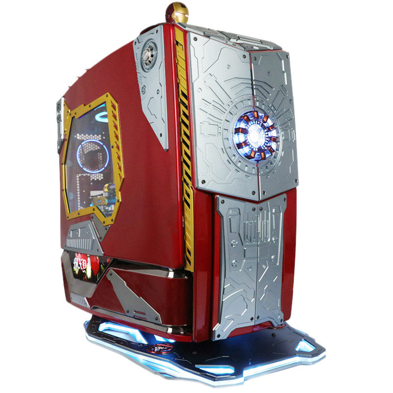 fuxk钢铁侠反浩克外星人大龙脊主题定制mod分体式水冷主机3080ti