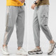 Summer men's pants thin Korean fashion sports spring and summer nine point loose ice silk summer work clothes casual pants Summer men's pants thin Korean fashion sports spring and summer nine point loose ice silk summer work clothes casual pants