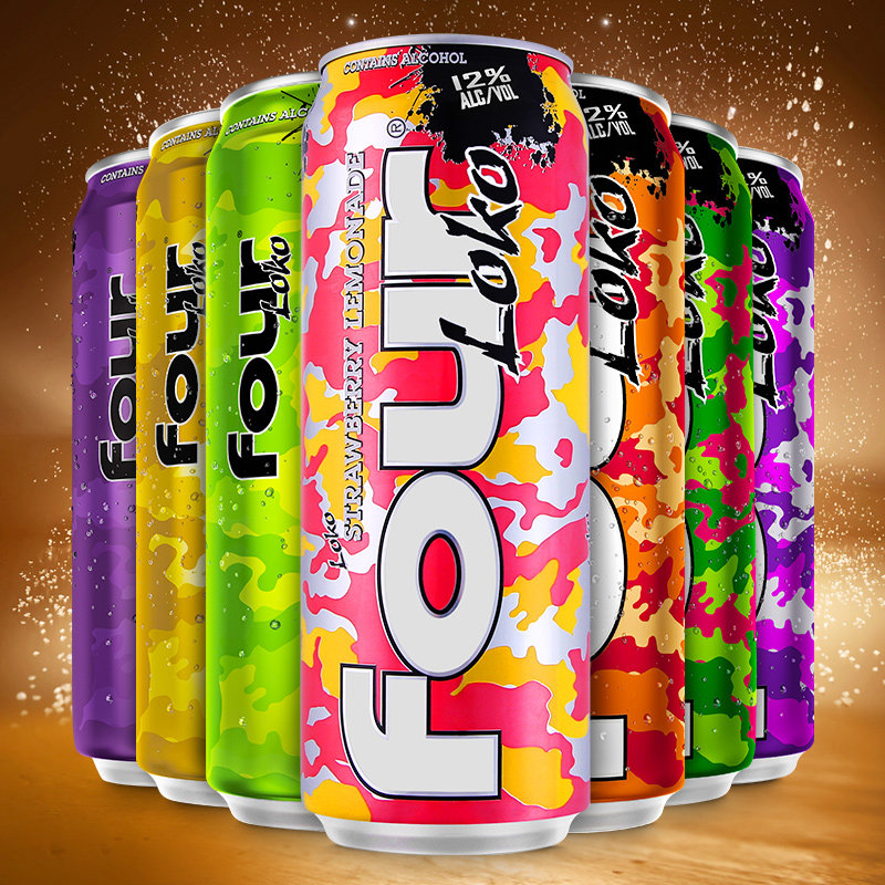 【预调鸡尾酒】fourloko四洛克酒美国进口洋酒预调鸡尾酒配