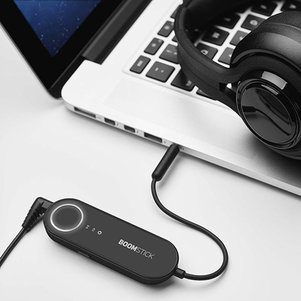美国boomstick耳放便携式hifi音频解码器车载电脑手机耳机放大器