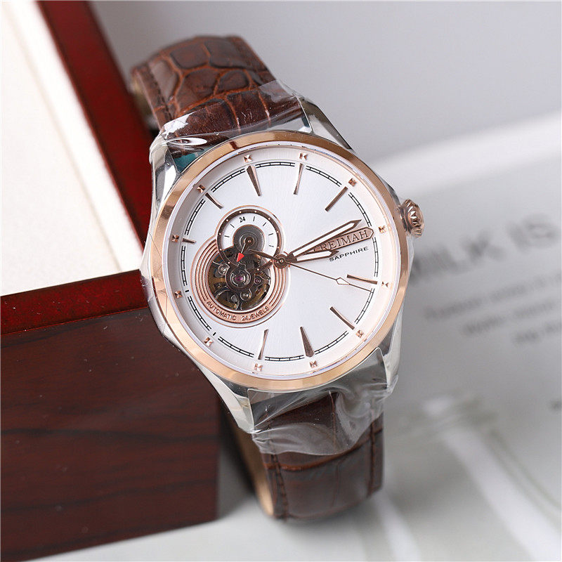 正品reimah雷迈手表男表男士自动自动机机械表商务国产腕表
