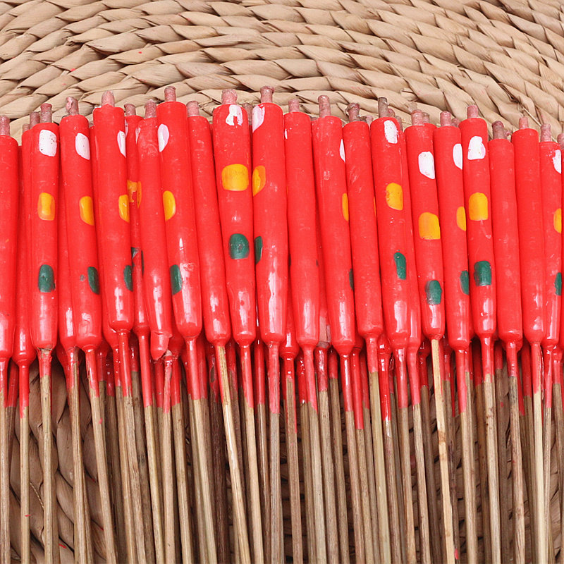 竹签蜡烛微烟蜡烛花烛拜神供佛蜡烛包邮红色蜡烛清明祭祀祈福用品