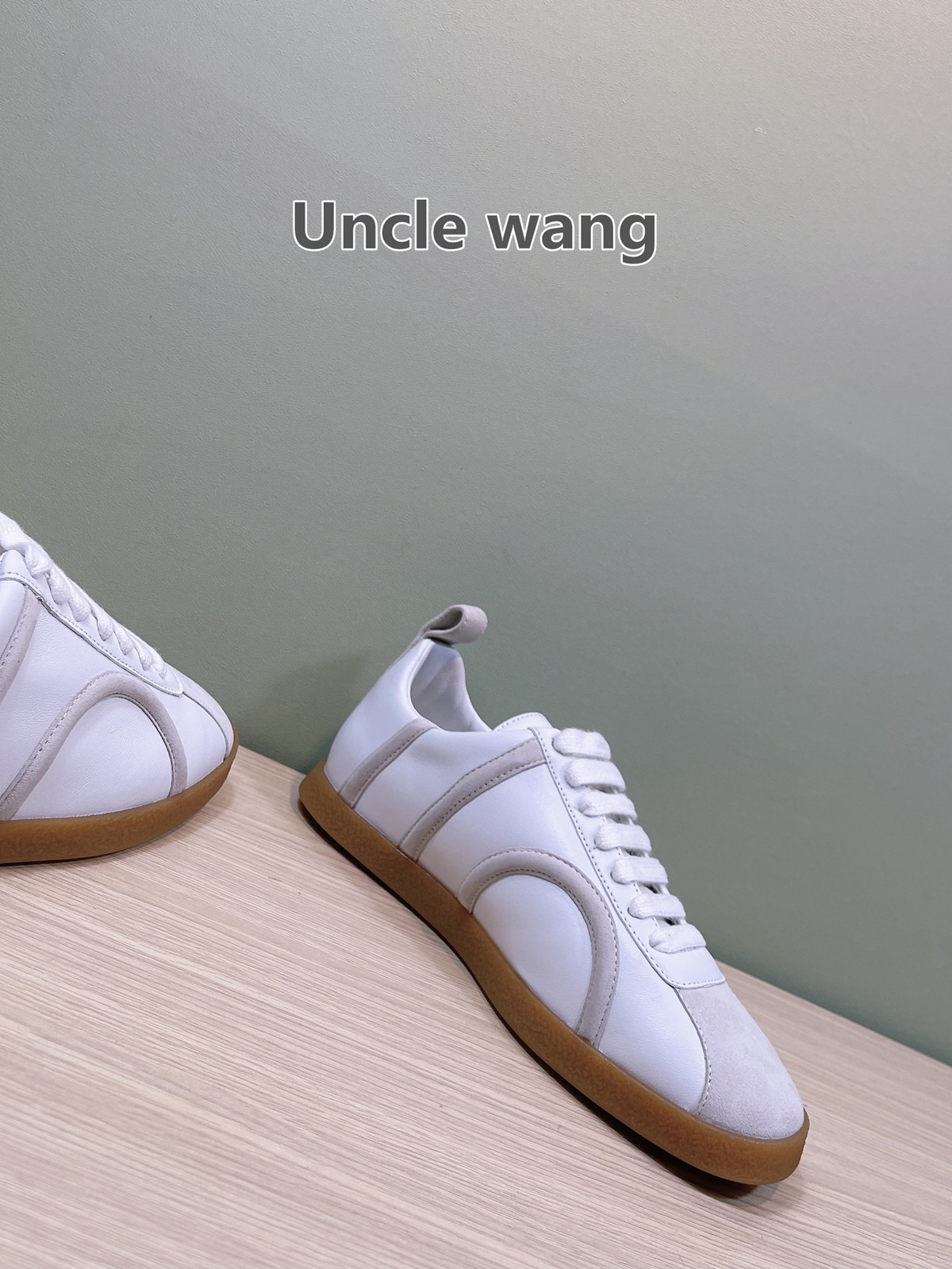 unclewang21新款toteme德训经典休闲鞋女单百搭小白鞋时尚休闲鞋