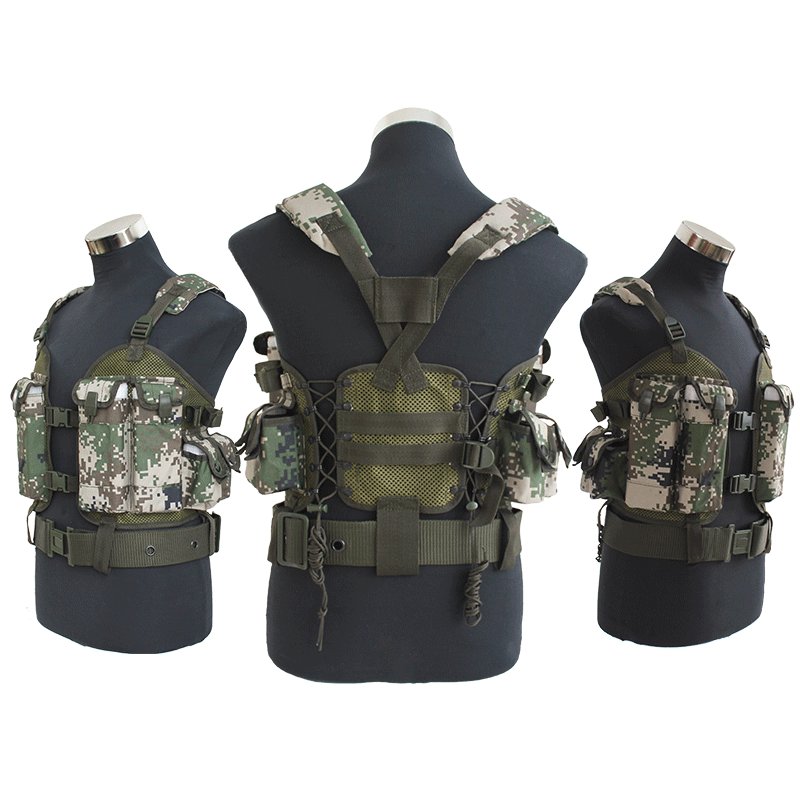 95式携行具数码迷彩网格款可加林地数码款配件单售多功能95子弹袋