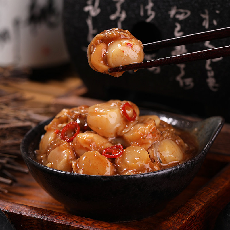 扇贝照烧110g日本料理开胃美味小菜下酒酒菜调味贝类制品