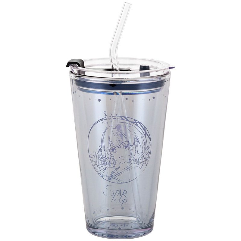 moeyu正版周边星尘星之杯动漫水杯二次元vocaloid吸管动漫水杯