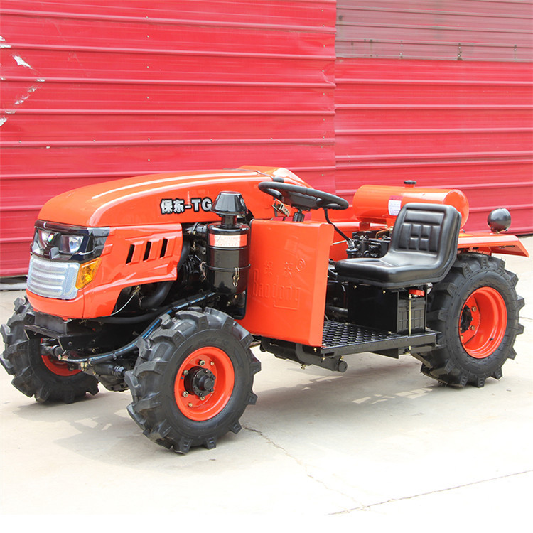 保东拖拉机低矮小四轮504大马力农用四驱柴油机果园大棚窄距偏座