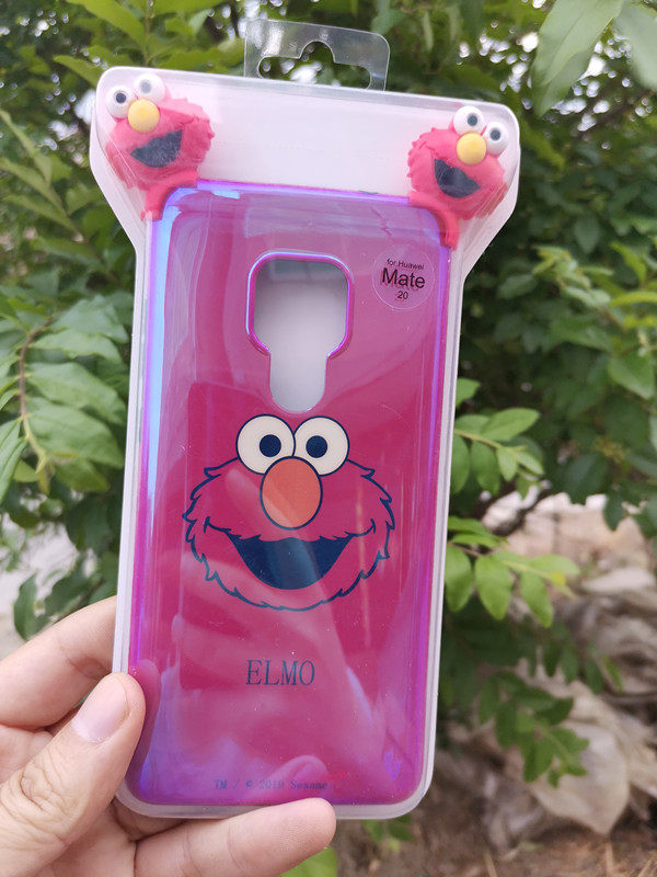 名创优品miniso卡通芝麻街华为p3020mate2030手机壳保护套