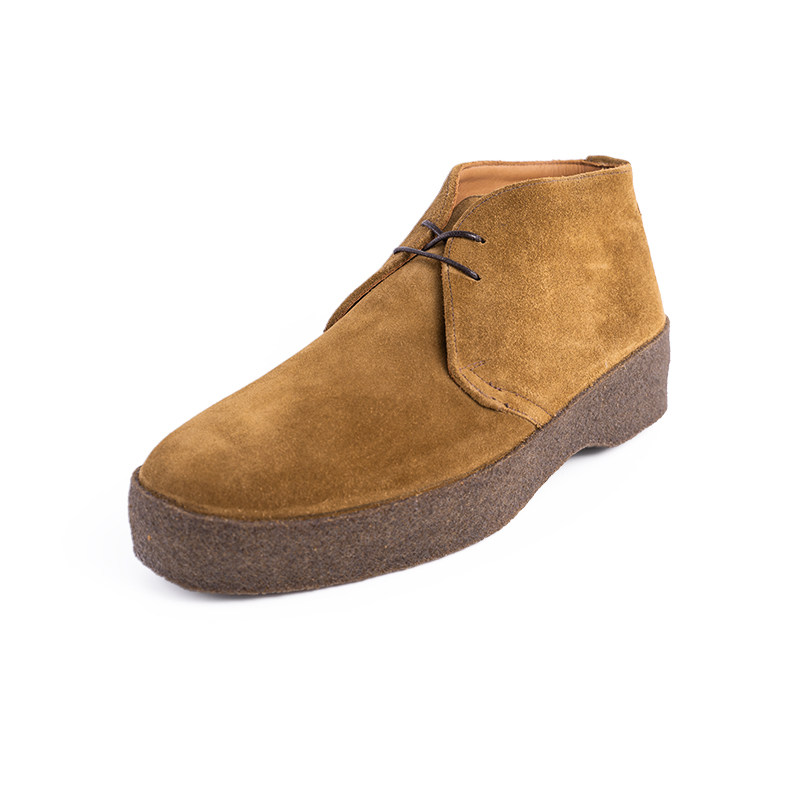 斯普瑞sanders复古军事同款麂皮沙漠马球9877清仓时装靴