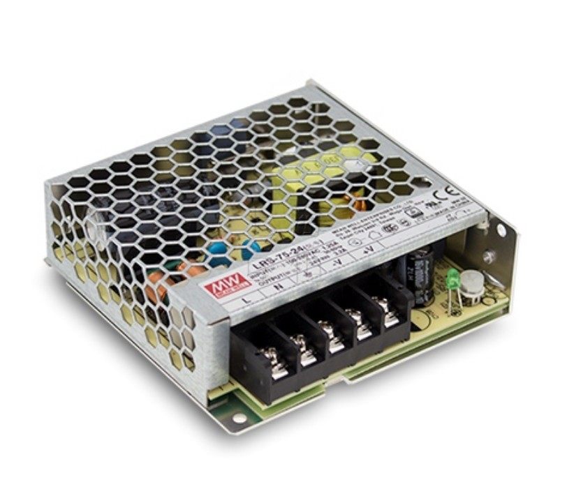 lrs-50-5台湾明纬50w5v开关电源10a直流稳压灯箱led电源