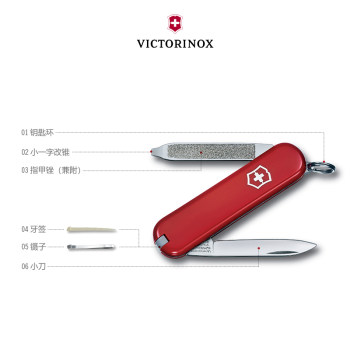 Victorinox Swiss Army Knife Companion 58mm Swiss Knife Multi-Function Knife ຂອງແທ້ Swiss Sergeant Knife