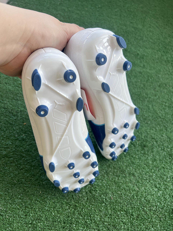 日本专柜正品puma彪马evotouch新款白色hg长钉足球鞋